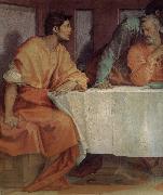 Andrea del Sarto A Part of last supper painting